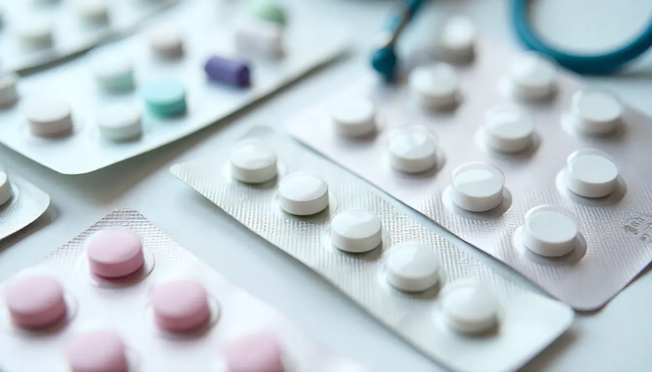 Iron and Folic Acid supplements and Sulfadoxine-Pyrimethamine tablets used in antenatal care for Kenyan mothers.